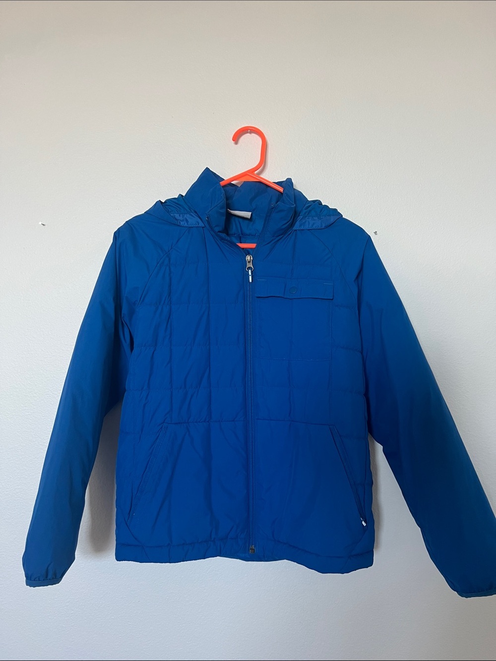Columbia Kids Blue Hooded Puffer Jacket